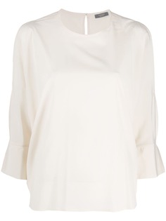 Peserico блузка с вырезами на плечах
