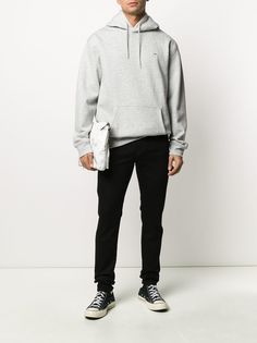 Tommy Jeans худи свободного кроя с нашивкой