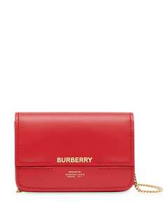 Burberry двухцветный картхолдер