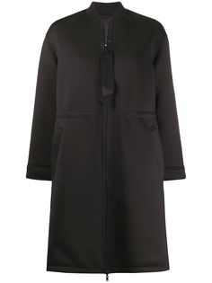 Emporio Armani пальто средней длины на молнии