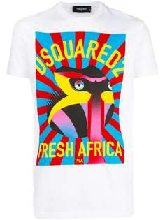 Dsquared2 футболка с принтом Fresh Africa