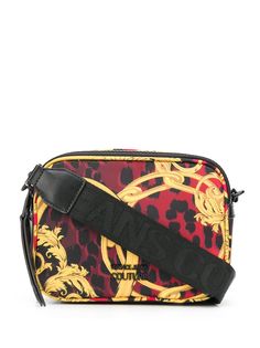 Versace Jeans Couture baroque leopard-print belt bag