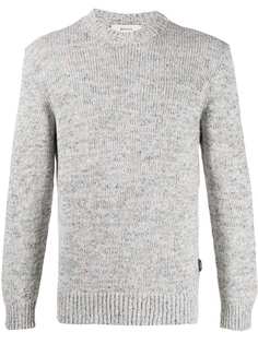 Z Zegna patterned crew-neck jumper