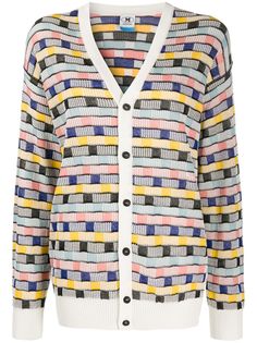 M Missoni striped intarsia cardigan