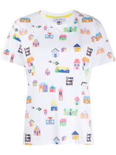 Mira Mikati футболка с вышивкой