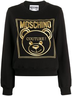 Moschino толстовка с логотипом