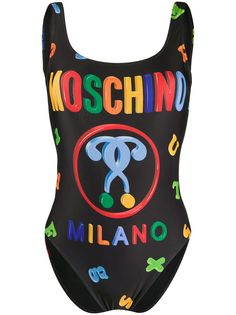 Moschino logo swimsuit