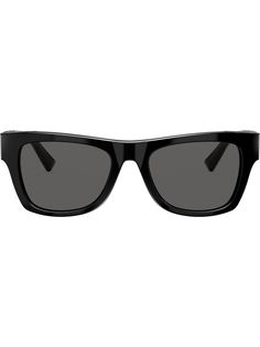 Valentino Eyewear солнцезащитные очки Wayfarer с логотипом VLogo