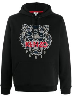 Kenzo logo detail hoodie