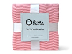 Покрывало Sova&Javoronok Зиг-заг 205x220cm Coral 27030118820