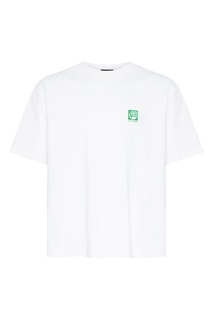 Белая футболка оверсайз Balenciaga