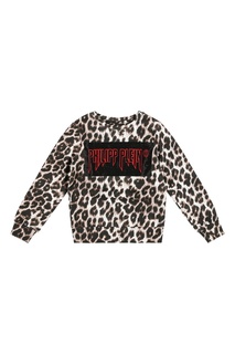 Свитшот с анималистическим принтом и логотипом Philipp Plein