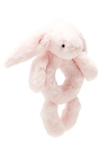 Светло-розовая мягкая игрушка-кролик Jellycat