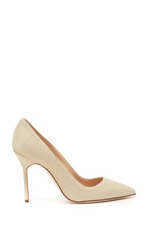 Туфли ВВ с глиттером Manolo Blahnik