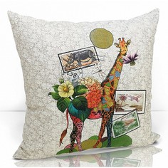 Подушка декоративная (49x49 см) Giraffe Kauffort