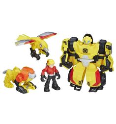 Игровой набор Transformers Боты-спасатели Bumblebee Rock Rescue Team