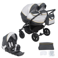 Коляска для двойни Glory Piccolo Duo New