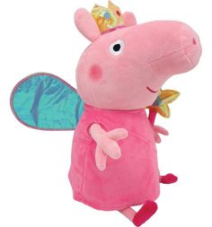 Мягкая игрушка Peppa Pig Фея с палочкой 20 см