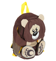 Рюкзак детский Grizzly цвет: коричневый 24х29х14 см