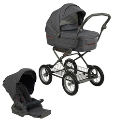 Коляска 2 в 1 Inglesina Sofia на шасси Ergobike Slate