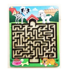 Развивающая игрушка 1Toy Лабиринт с шариком - Собачки
