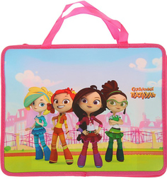 Папка для тетрадей А4 Action Сказочный Патруль на молнии с ручкой Action!