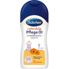 Масло Bubchen для ухода за кожей косметическое с календулой, с рождения, 200 мл