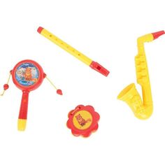Игровой набор Игруша Музыкальные инструменты желтого цвета
