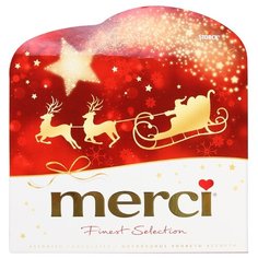 Набор конфет Merci Ассорти звезда и сани 200 г ..,Merci