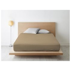 Простыня Ночь Нежна Королева 160 х 200 см коричневый