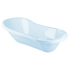 Ванночка с клапаном для слива воды Бытпласт голубой