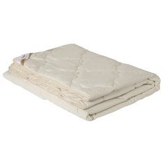 Одеяло OLTEX Верблюжья шерсть легкое, 172 х 205 см (сливочный)