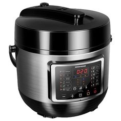 Скороварка/мультиварка REDMOND RMC-PM400 черный/серебристый