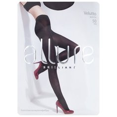 Колготки ALLURE Brilliant Velluto 50 den, размер 5, fumo (серый)