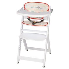 Растущий стульчик Safety 1st Timba red lines/white wood