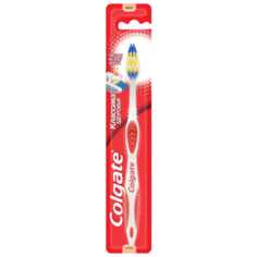Зубная щетка Colgate Классика Здоровья многофункциональная, мягкая, красный