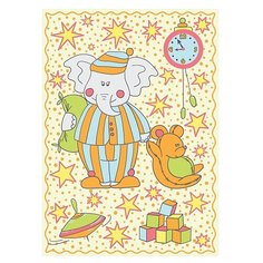 Одеяло Baby Nice D321511 100х140 см "Пора спать", оранжевый