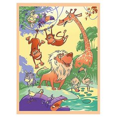 Покрывало Baby Nice Velsoft панно Царь зверей 150х200 царь зверей