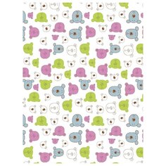 Плед Baby Nice Velsoft 75х100 см "Разноцветные мишки"