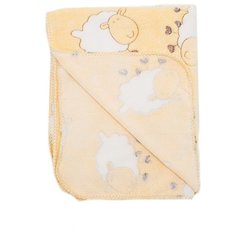 Плед Baby Nice Velsoft 100х118 см "Овечки" бежевый