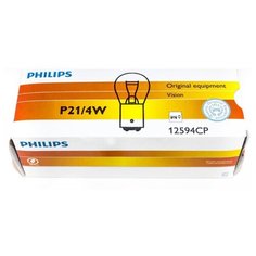 Лампа автомобильная накаливания Philips 12594CP P21/4W 21/4W 10 шт.