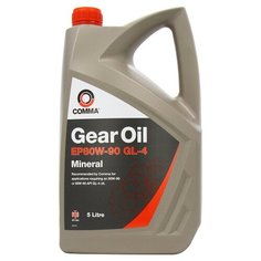 Трансмиссионное масло Comma EP 80W-90 GL4 5 л