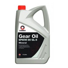 Трансмиссионное масло Comma EP 80W-90 GL5 5 л