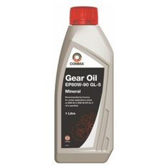 Трансмиссионное масло Comma EP 80W-90 GL5 1 л