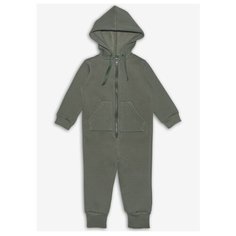 Комбинезон Веселый Малыш размер 92, темно-зеленый