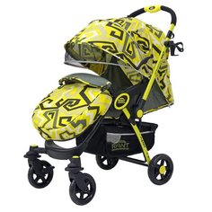Прогулочная коляска RANT Jazz labirint yellow РАНТ