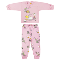 Пижама LEO размер 116, розовый Лео