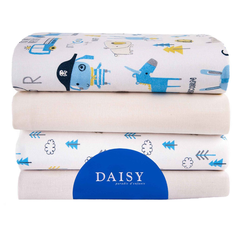 Многоразовые пеленки Daisy перкаль 90х145 комплект 4 шт пират
