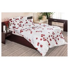 Постельное белье 2-спальное Ночь Нежна Зигзаг удачи 70 х 70 см бязь бордо