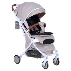 Прогулочная коляска Nuovita Giro Lux beige bianco, цвет шасси: белый